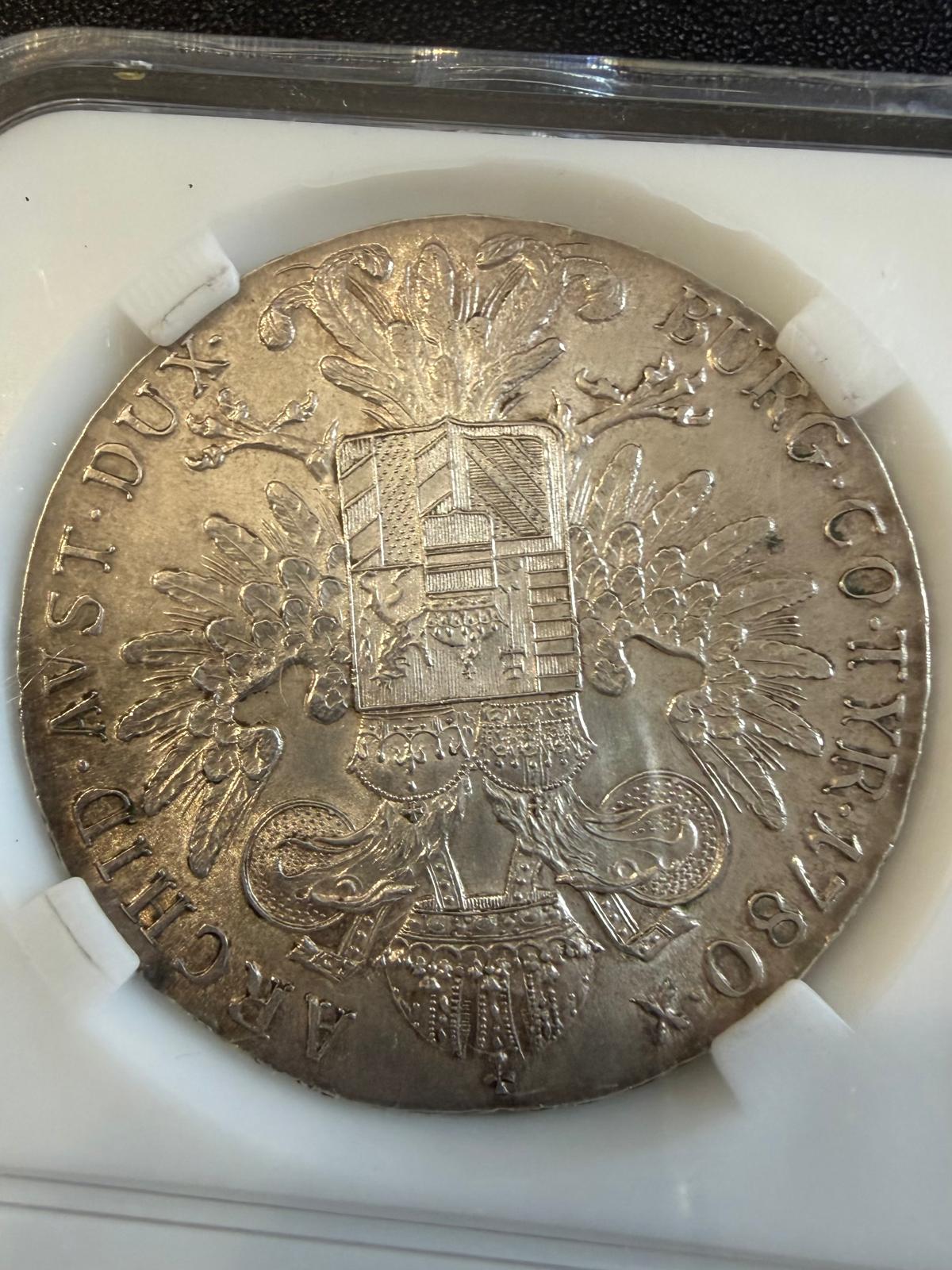 Maria Theresa Silver Thaler – 1780 Austria