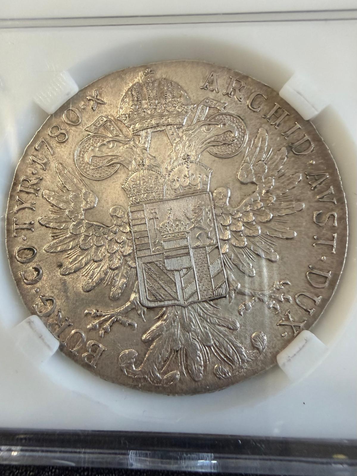 Maria Theresa Silver Thaler – 1780 Austria