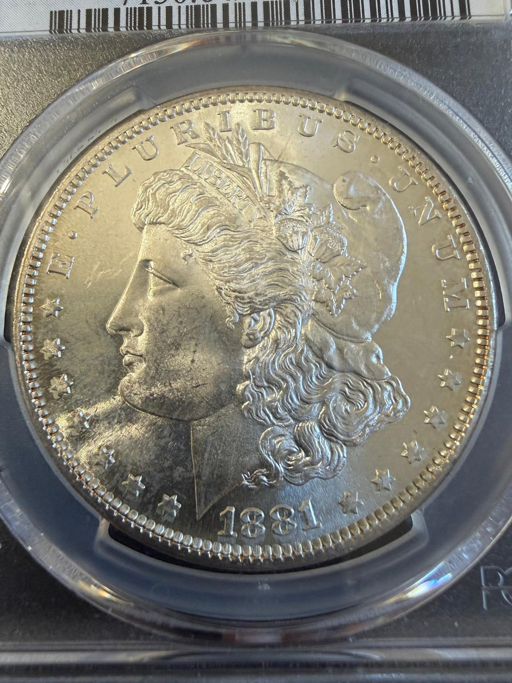 1881-S Morgan Silver Dollar — PCGS MS64