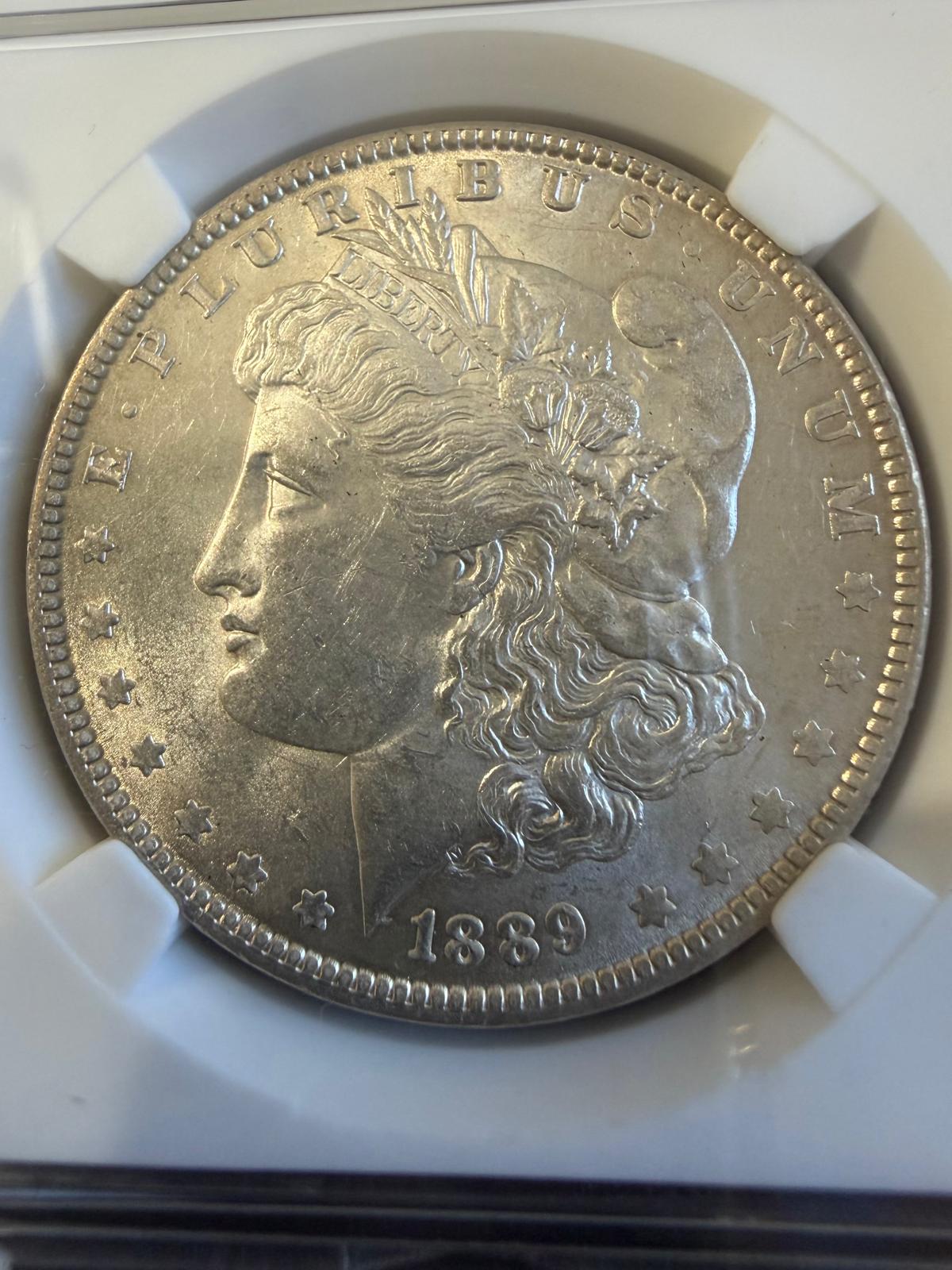 1889 Philadelphia Morgan dollar