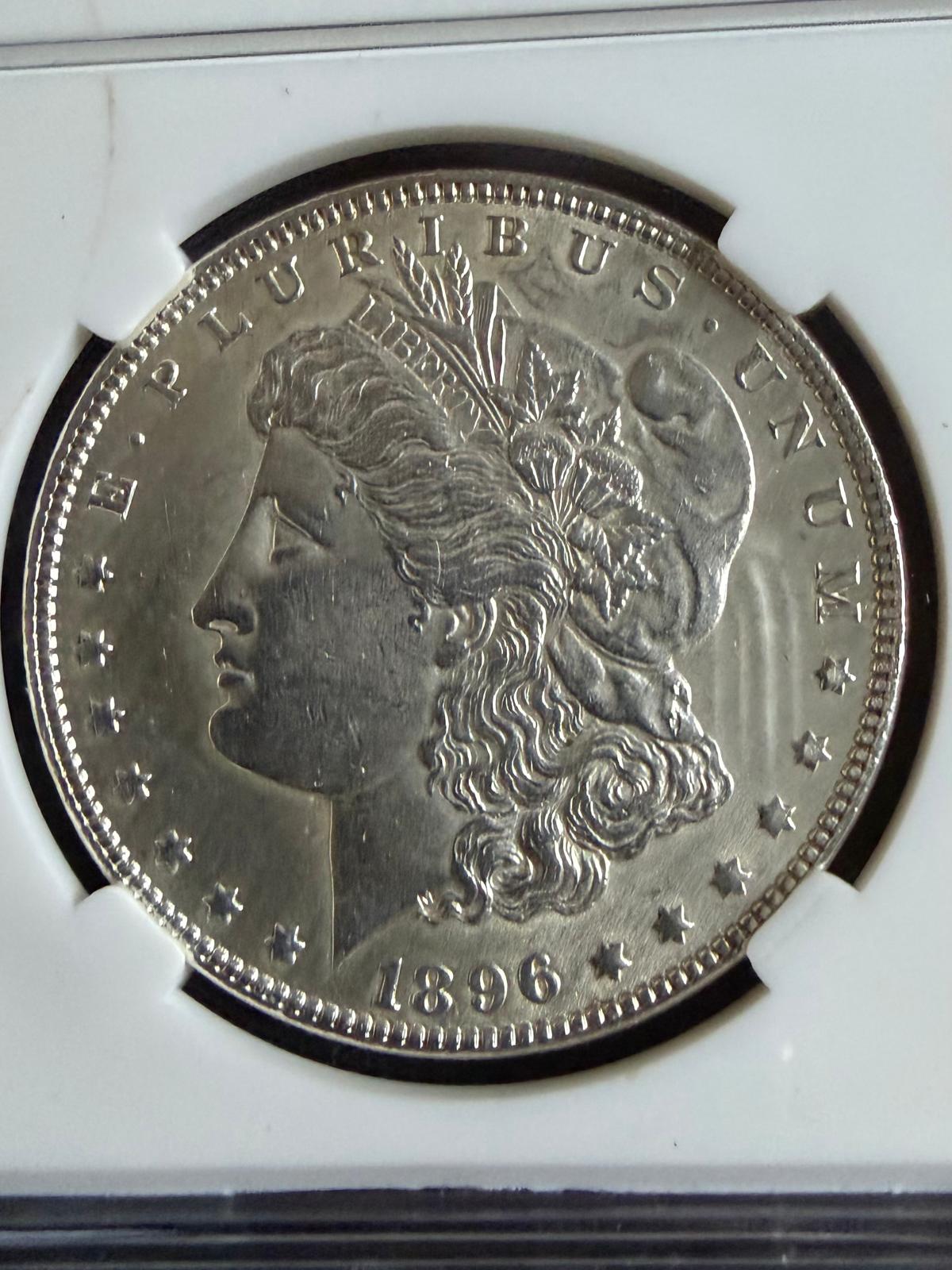 1896 Morgan Silver Dollar