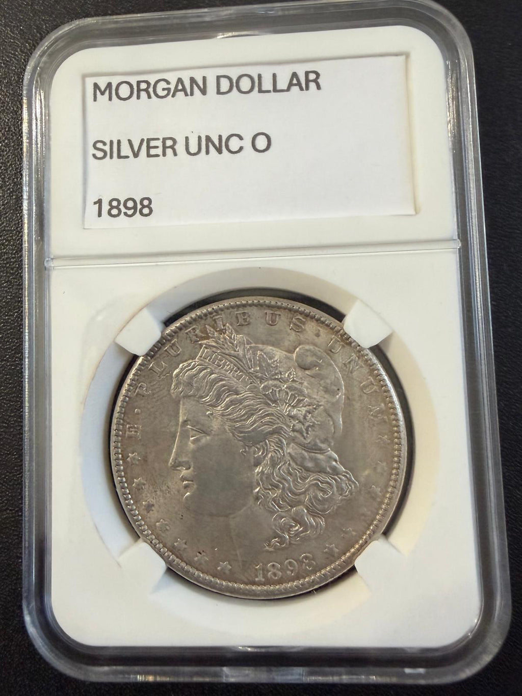 Dólar de Plata Morgan de 1898-O – Casa de Moneda de Nueva Orleans – Moneda Antigua de EE. UU. de Plata 90%