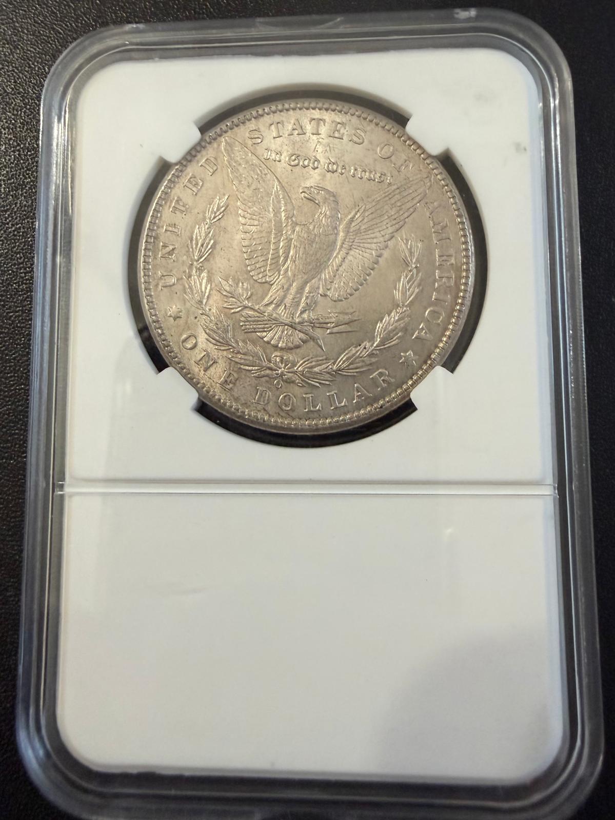 1898-O Morgan Silver Dollar – New Orleans Mint – 90% Silver Antique U.S. Coin