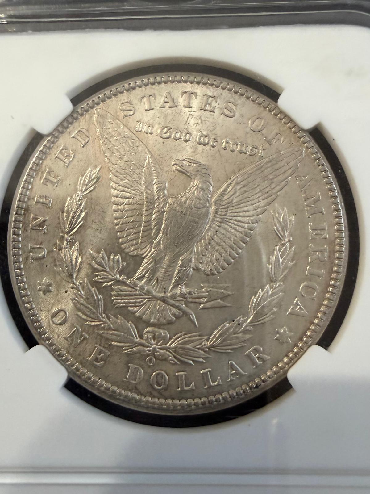 1898-O Morgan Silver Dollar – New Orleans Mint – 90% Silver Antique U.S. Coin