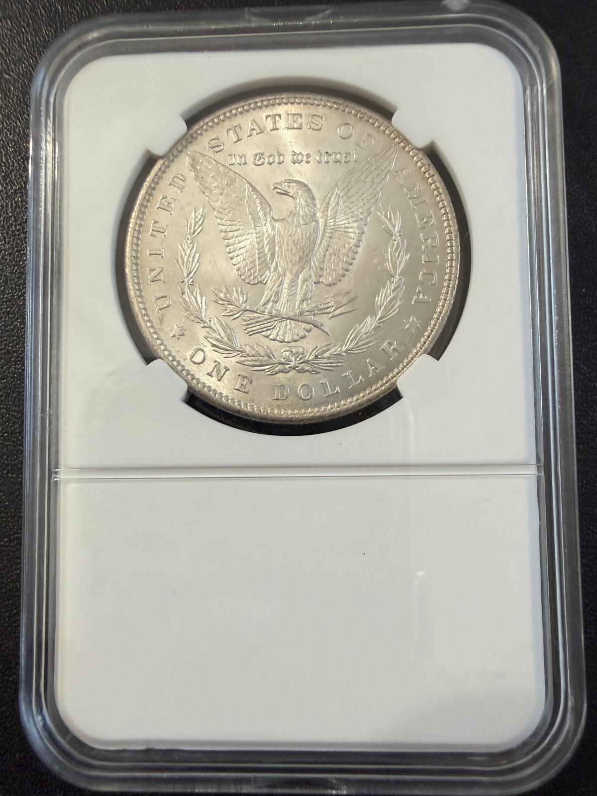 1900 Morgan Silver Dollar – Philadelphia Mint – 90% Silver Antique U.S. Coin