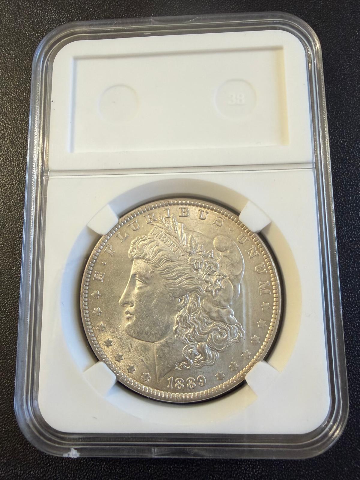 1889 Philadelphia Morgan dollar