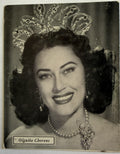 c.1950s Olga Chorens Palmolive Advertising Card – Cuban Singer – Vintage Cuba