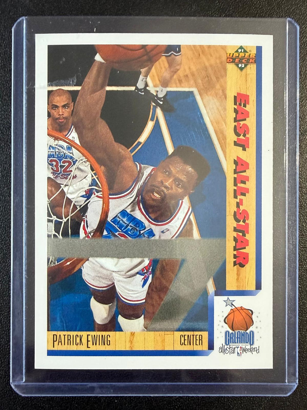 1991-92 Upper Deck #455 Patrick Ewing – All-Star del Este