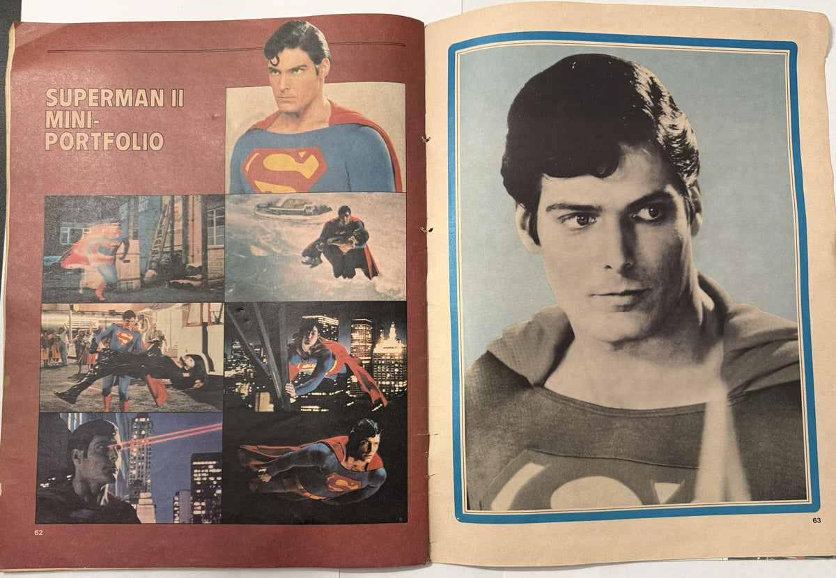 1981 Superman II Movie Magazine DC Special Series #25 Christopher Reeve – Sin Portada