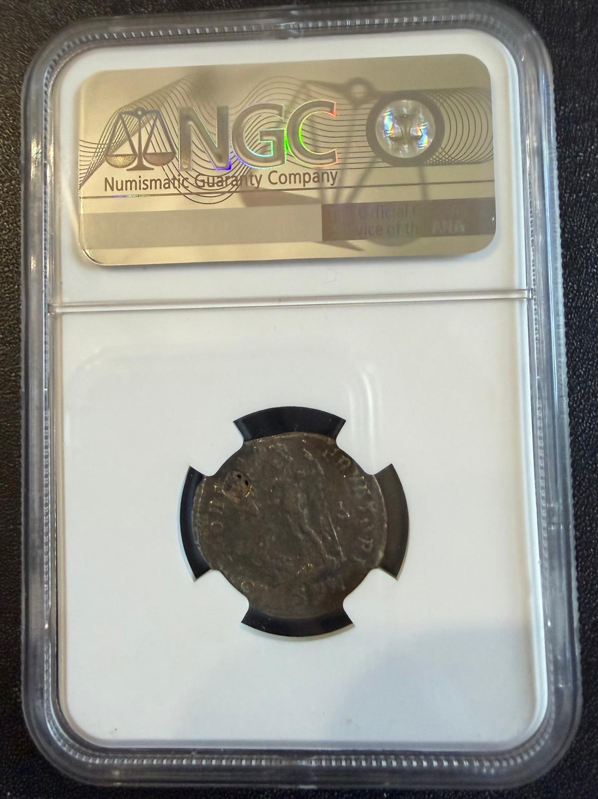 Ancient Roman Empire Licinius I AD 308–324 BI Reduced Nummus – NGC NGC Certified/Authenticated