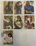 1991 Pro Line Portraits Spirit Wives Complete 7-Card NFL Set – Montana Elway Rashad
