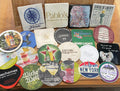 Colección de 22 posavasos de piedra, papel y cartón Cuba Nueva York Houston