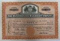 1940 Pennsylvania Railroad Company 50 Shares Stock Certificate – American Bank Note Co.