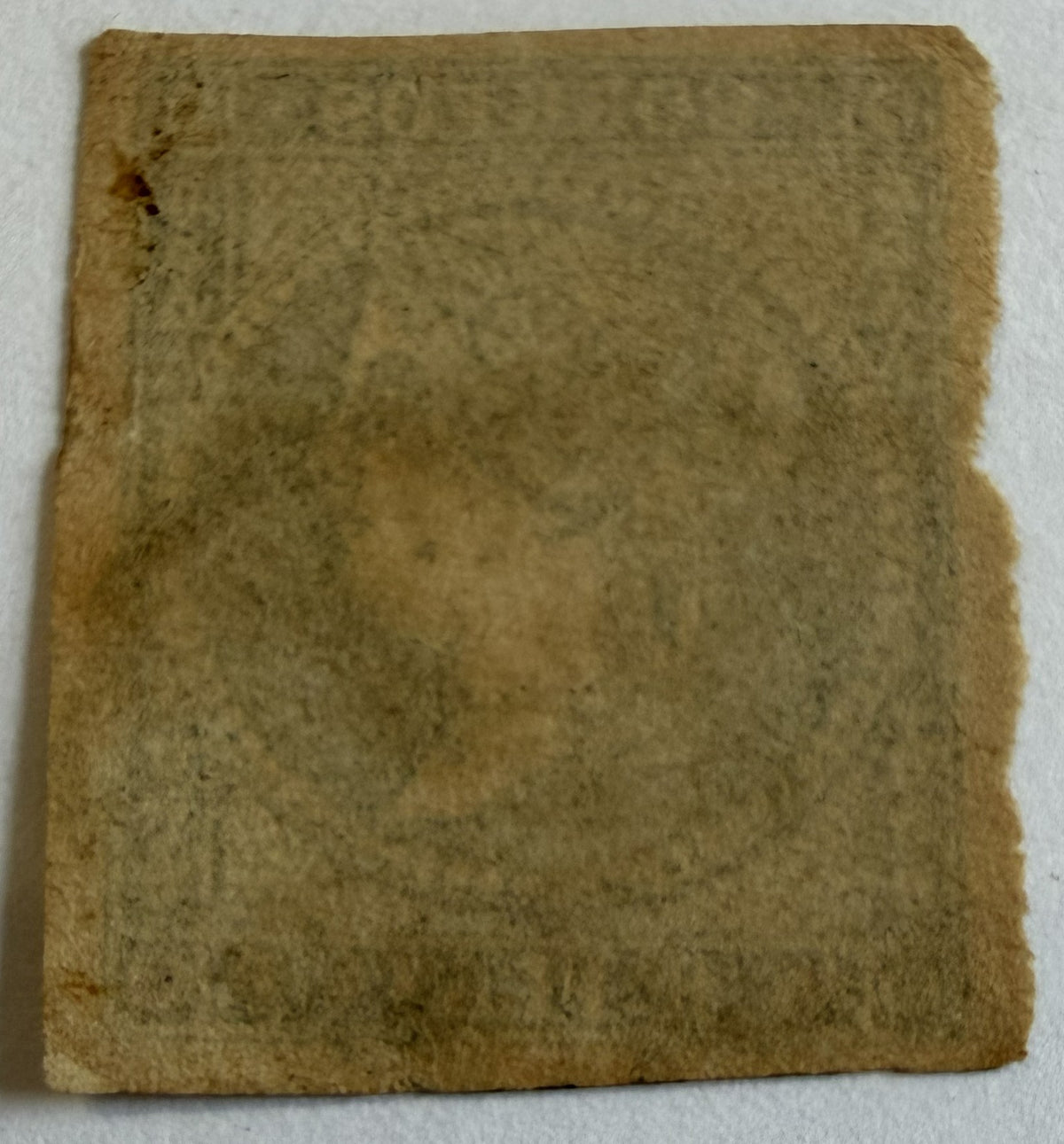 1857 Cuba ½ Real Plata Queen Isabella II Stamp – Spanish Colonial – Used