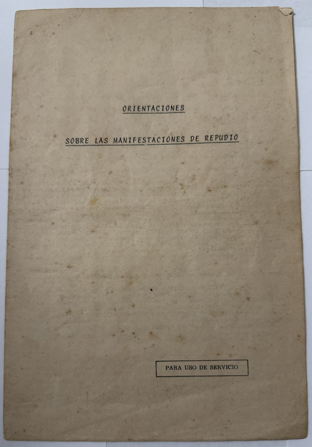 Rara Directiva Interna del PCC de 1980 sobre el Mariel en Cuba – Actos de Repudio