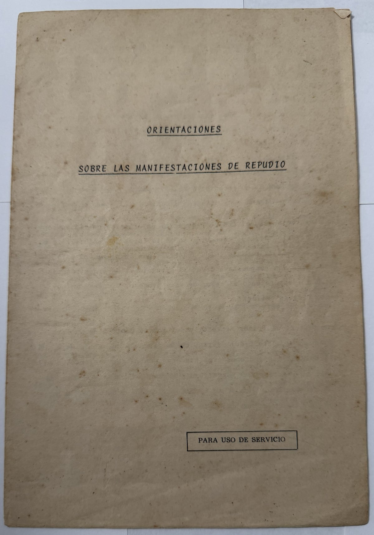 Rara Directiva Interna del PCC de 1980 sobre el Mariel en Cuba – Actos de Repudio